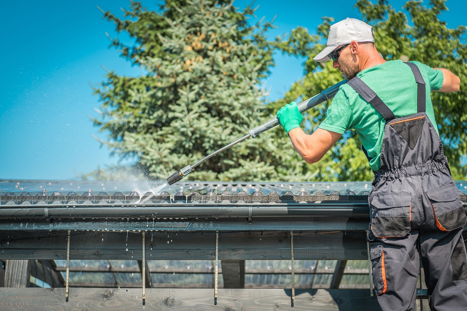 Power wash Roof Tullahoma TN