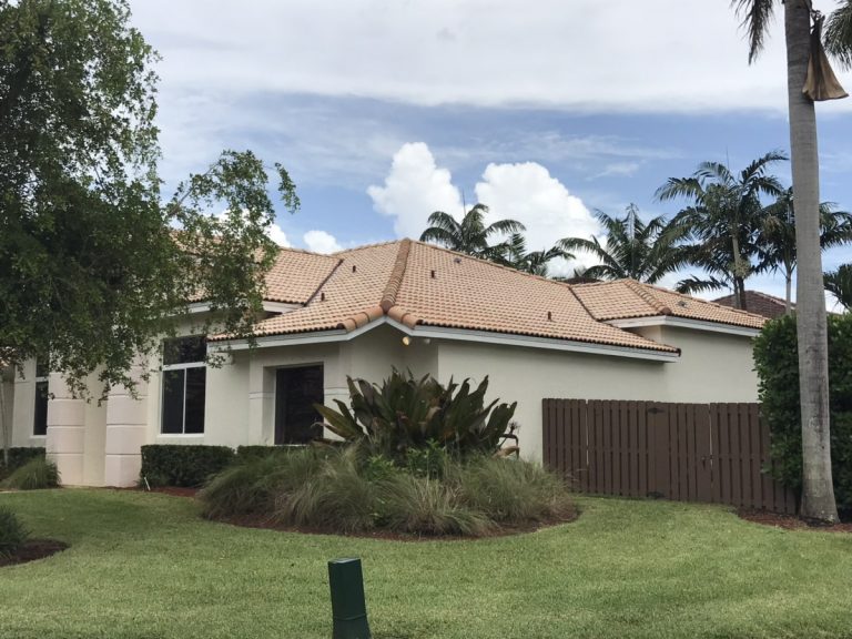 Pressure Wash Roof Cleaning