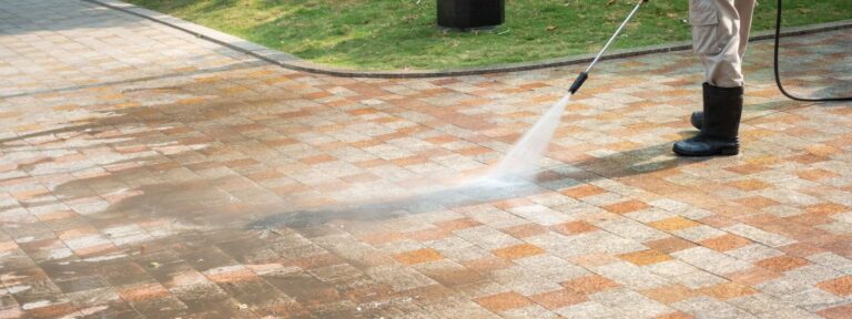 Power Washing Pavers