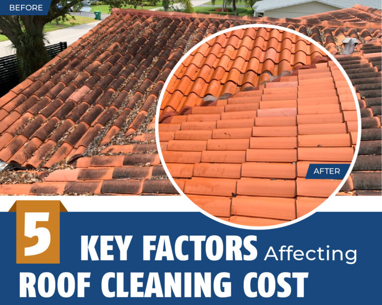 5 Key Factors Affecting Your Roof Cleaning Cost in Miami, FL