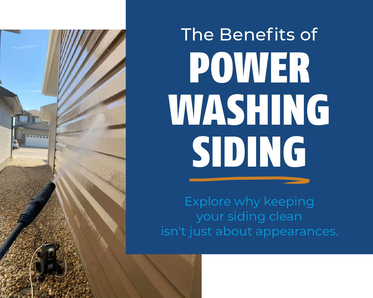 The Benefits of Power Washing Siding