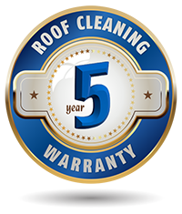 5-Year Spot-Free Roof Cleaning Warranty by Blue Flamingo SoftWash