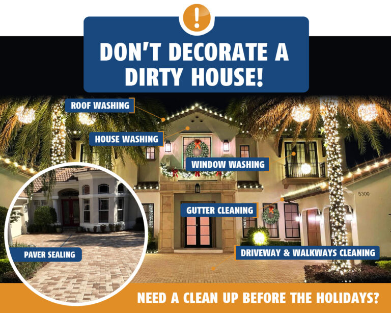 Don’t Decorate a Dirty House