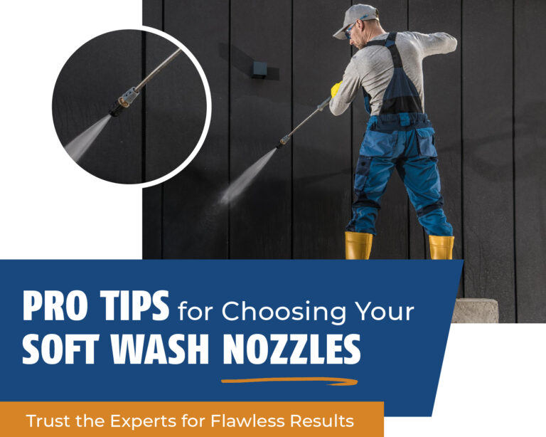 Pro Tips for Choosing Your Soft Wash Nozzles