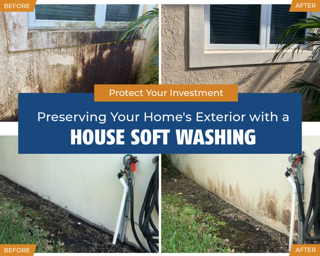 Preserving Your Home's Exterior with a House Soft Washing by Blue Flamingo SoftWash, Miami, FL