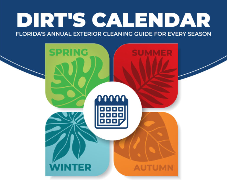 Dirt's Calendar: Florida's Annual Exterior Cleaning Guide for Every Season